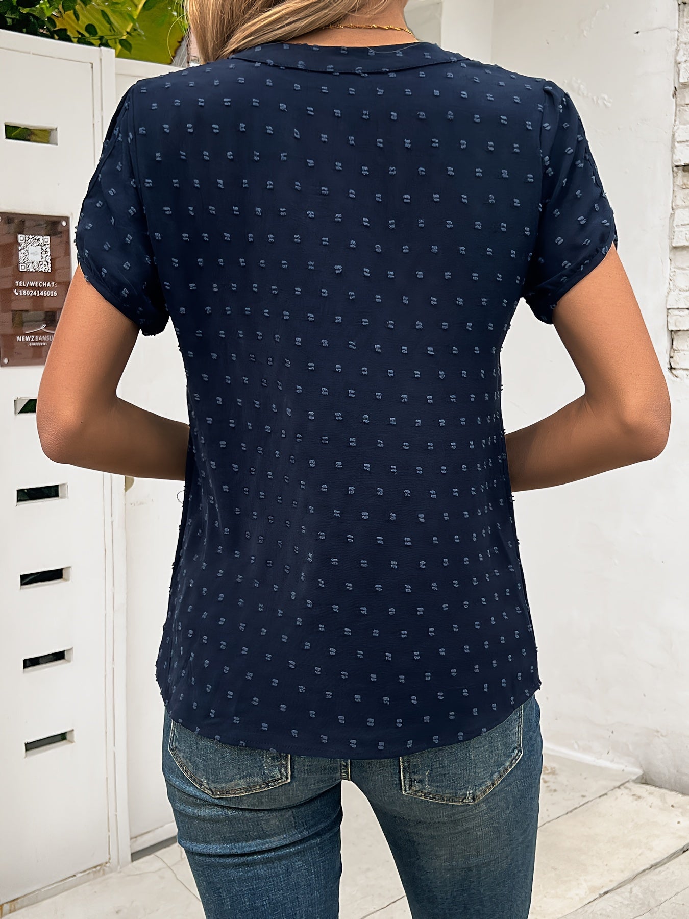 Women’s V-Neck Blouse