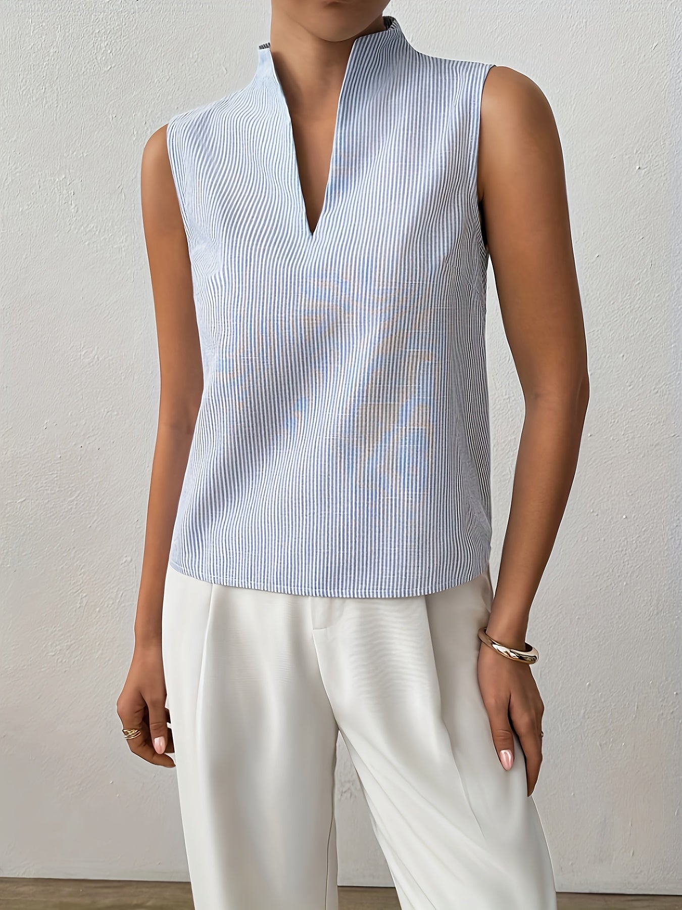 Chic V-Neck Blouse