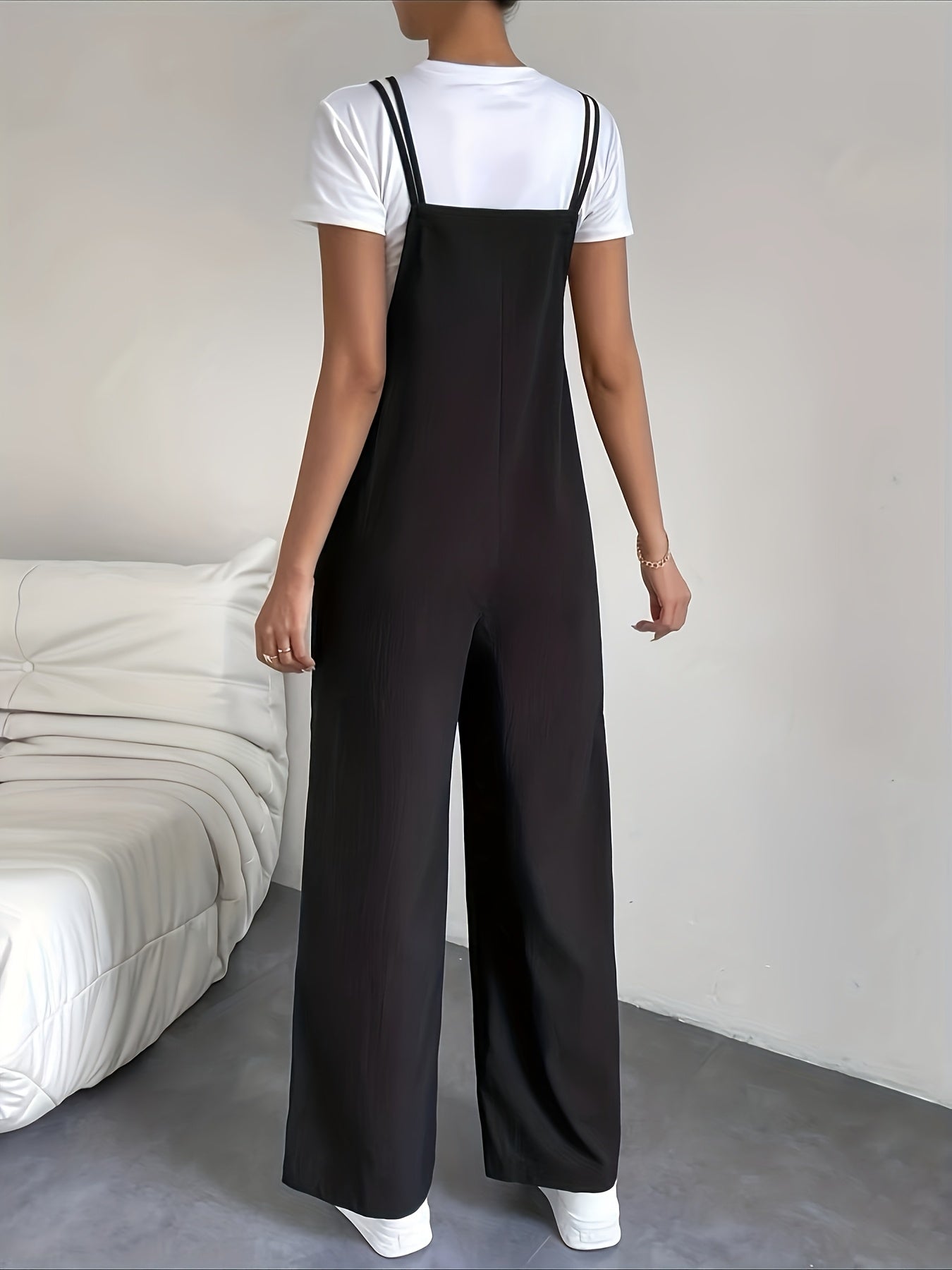 Stylish Women's Black Jumpsuit