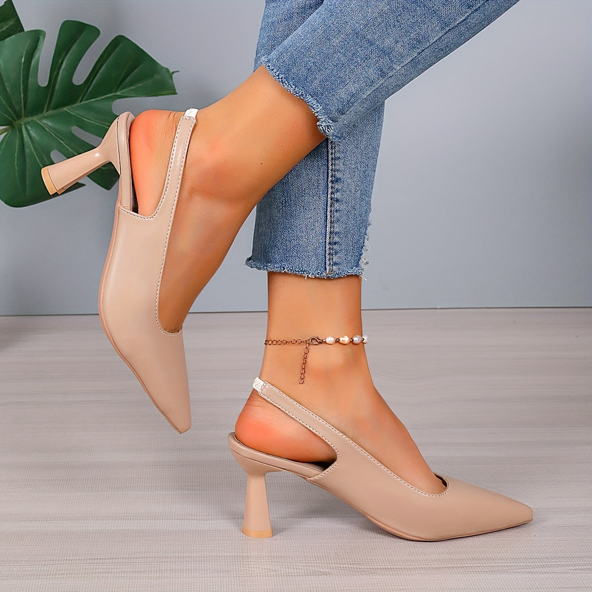 Stylish Women's Slingback Heels