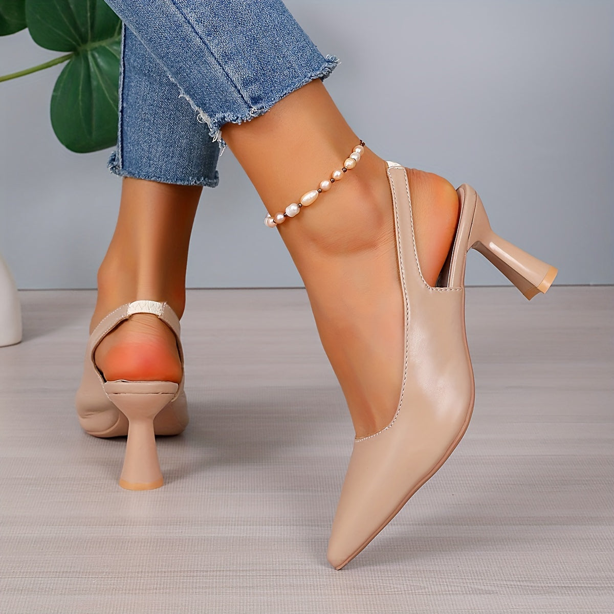 Stylish Women's Slingback Heels