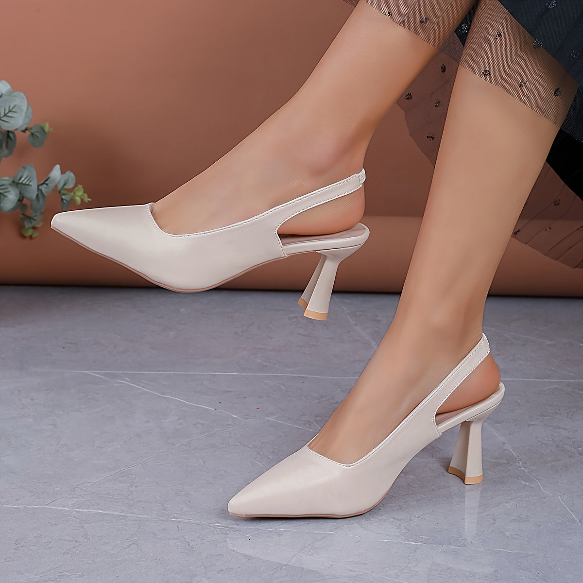 Stylish Women's Slingback Heels
