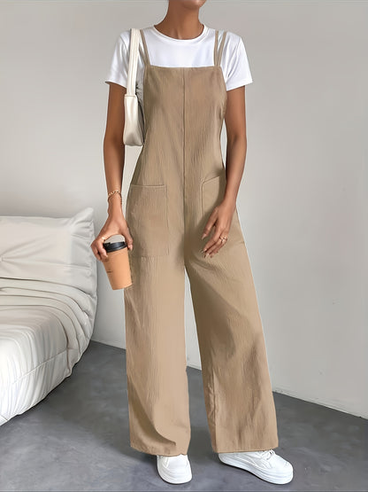 Stylish Women's Black Jumpsuit