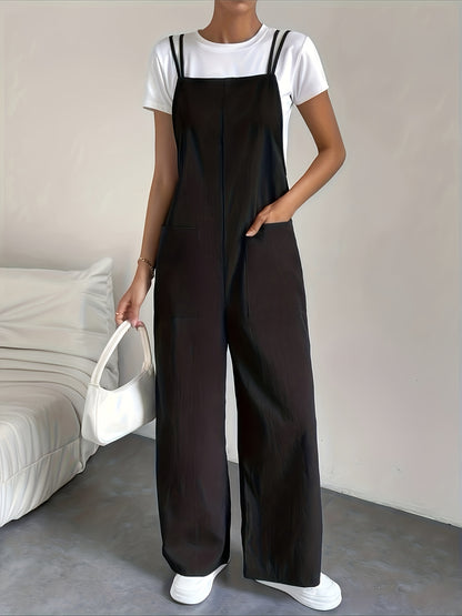 Stylish Women's Black Jumpsuit