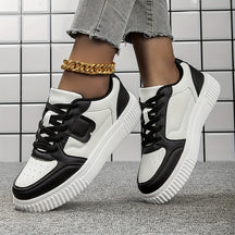 Women's Two-Tone Casual Sneakers