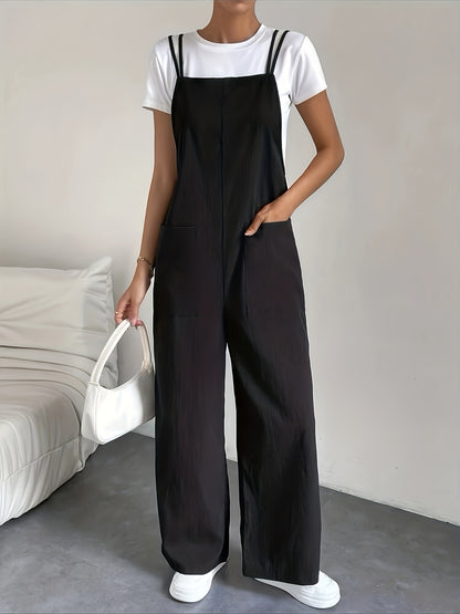 Stylish Women's Black Jumpsuit
