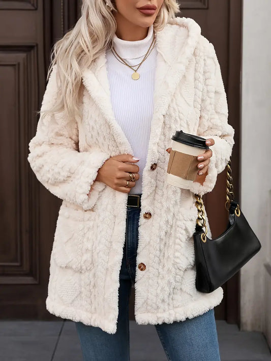Cozy Women's Cardigan with Hood