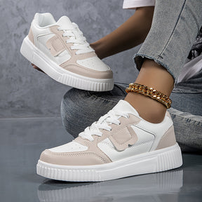 Women's Two-Tone Casual Sneakers