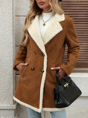 Chic Long-Sleeve Coat for Women