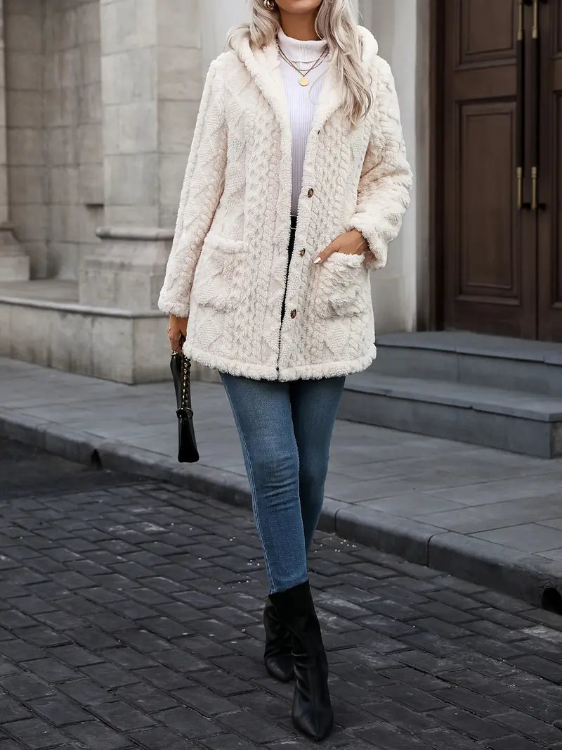 Cozy Women's Cardigan with Hood