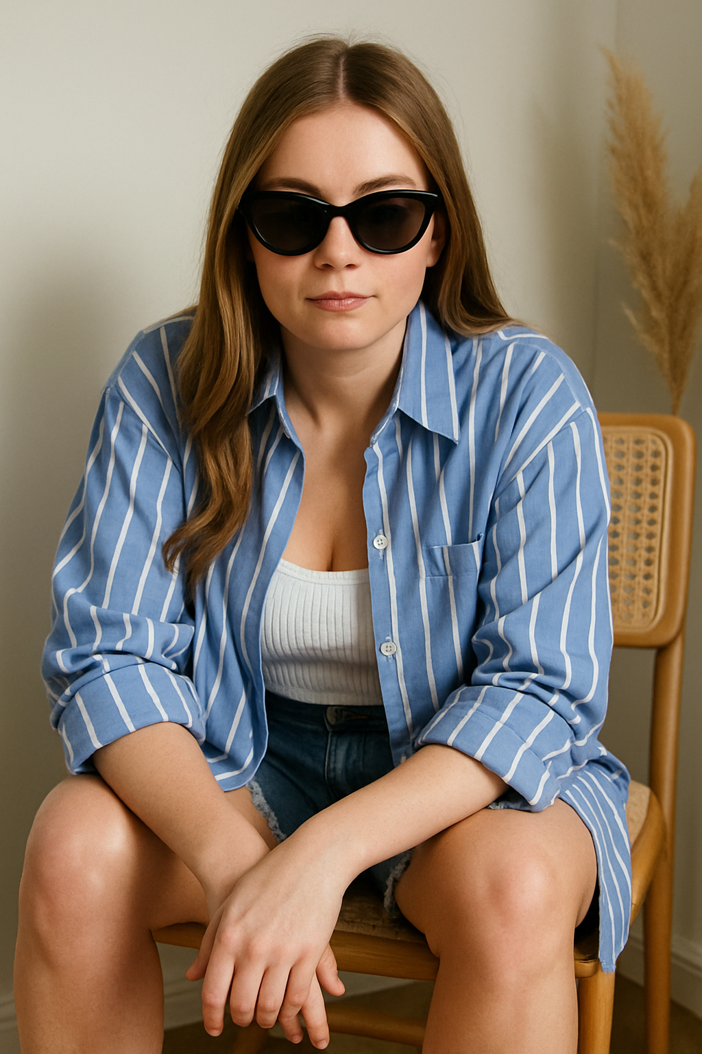 Women's Casual Striped Shirt