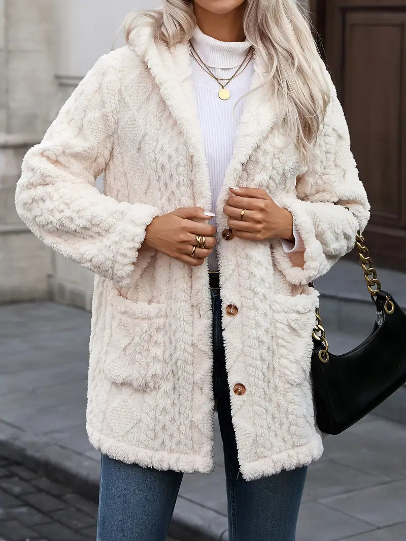 Cozy Women's Cardigan with Hood