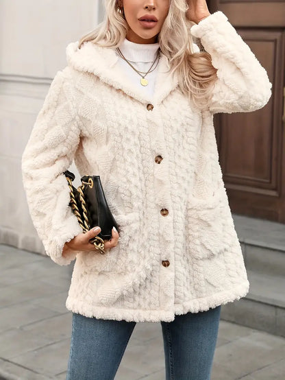 Cozy Women's Cardigan with Hood