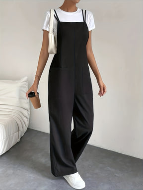 Stylish Women's Black Jumpsuit